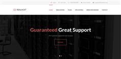 RealHost - 响应HTML5主机托管 IDC网站模板