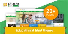 绿色培训教育机构网站HTML5模板_学校网站模板 - Edumart